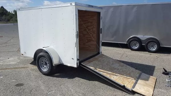 5x8 Enclosed Trailer