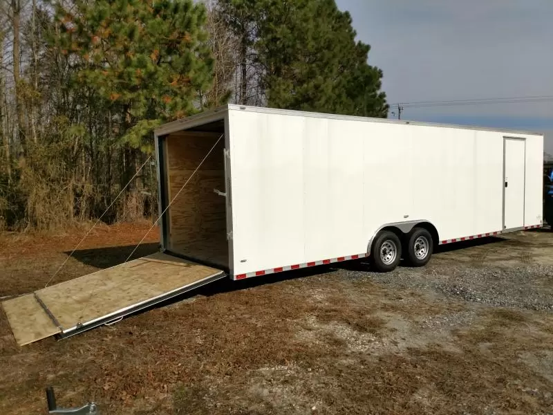 8.5x26 V Nose Tandem Axle Anvil Cargo Trailer