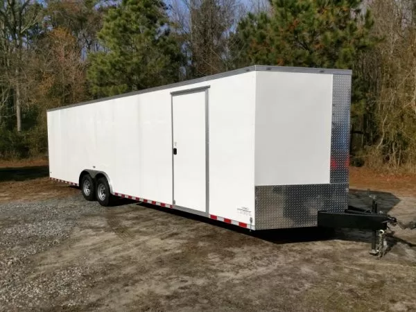 8.5x28 Enclosed Trailers For Sale Near Me