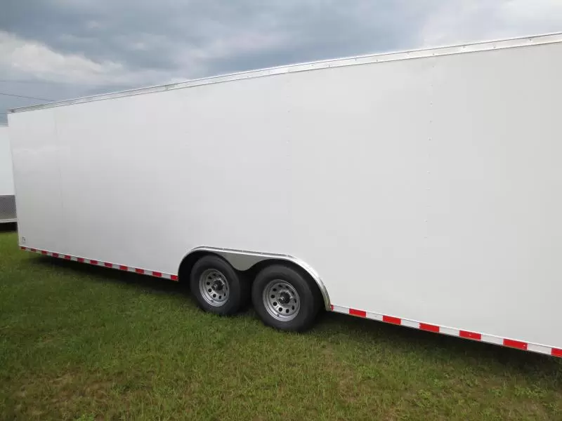 8.5x30 V Nose Tandem Axle Anvil Cargo Trailer